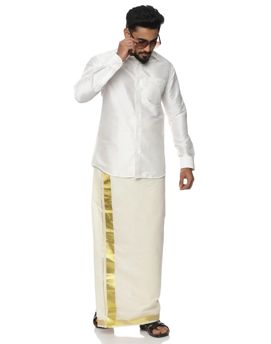 Maurya Vastra Ethnic Full Sleeve Shirt - House of Cocoon (5)