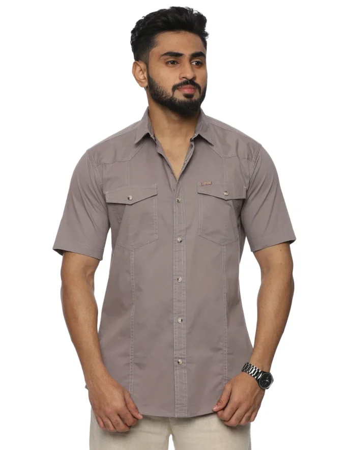 Warrior Cotton Casual Shirt