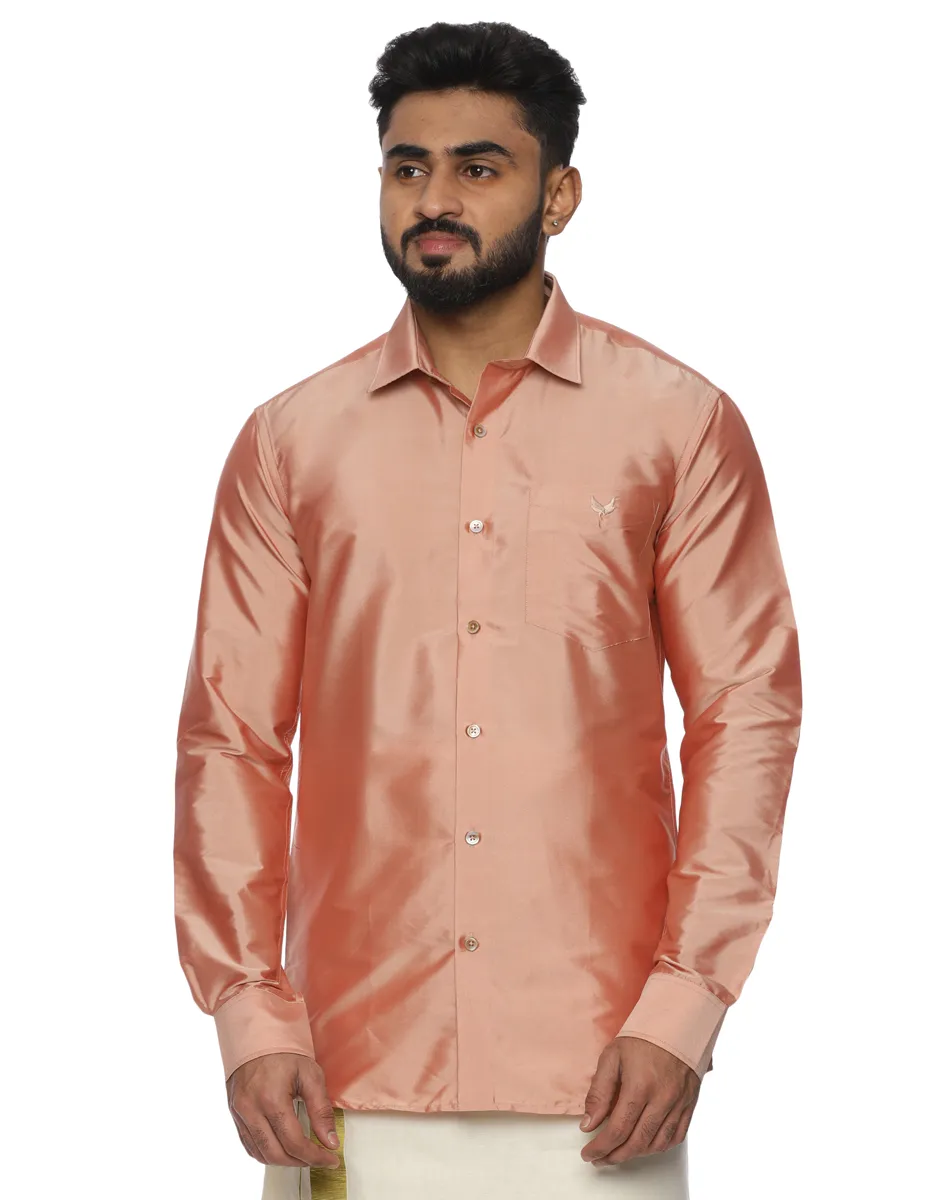 Warrior Peach Full Sleeve Shirt - House of Cocoon (2)