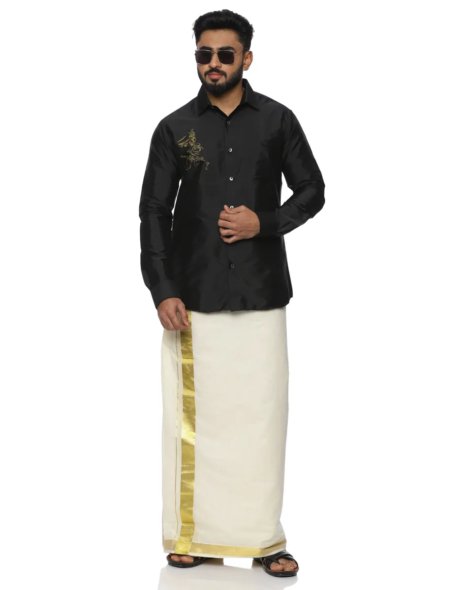 Warrior Printed Full Sleeve Shirt - House of Cocoon (4)