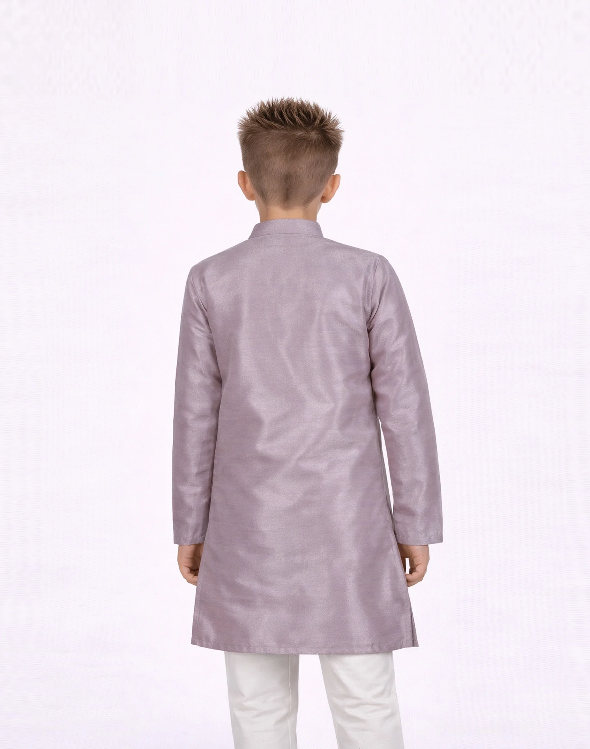 Scotwilson Mist Lilac Boys Premium Kurta (2)