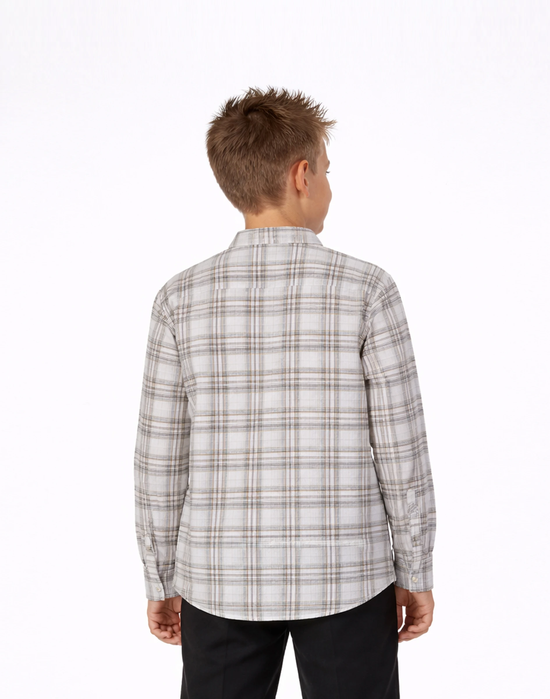 Warrior Kids Ivory Check Classic Urban Kurta (2)