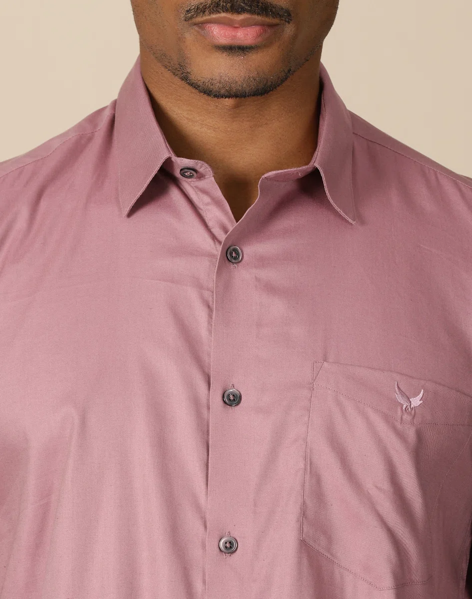 Maurya Vastra Dusty Rose Full Sleeve Shirt (1)