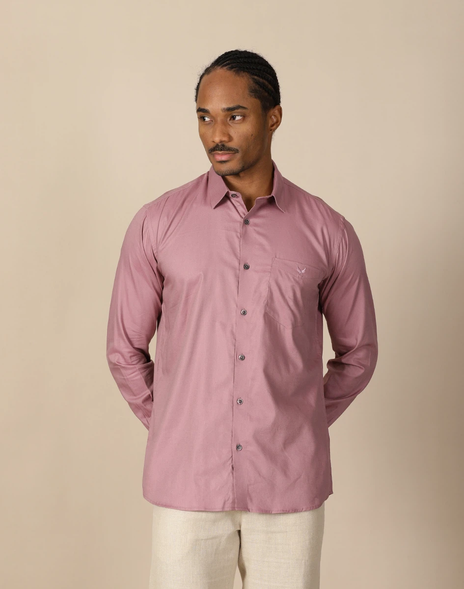 Maurya Vastra Dusty Rose Full Sleeve Shirt (2)