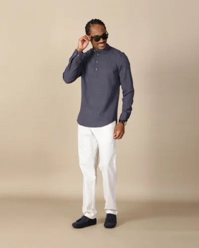 Maurya Vastra Textured Urban Kurta