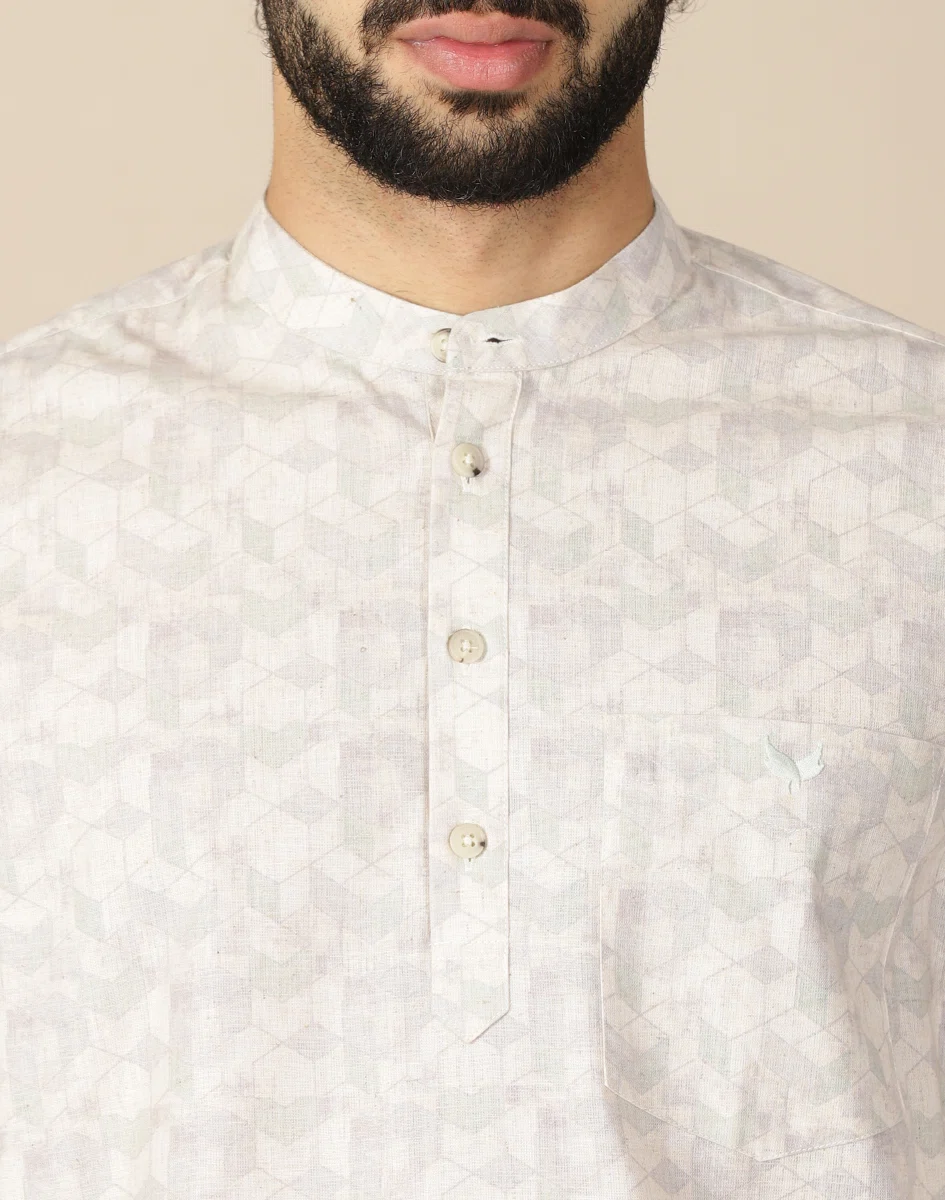 Warrior Casual Cotton Urban Kurta (1)
