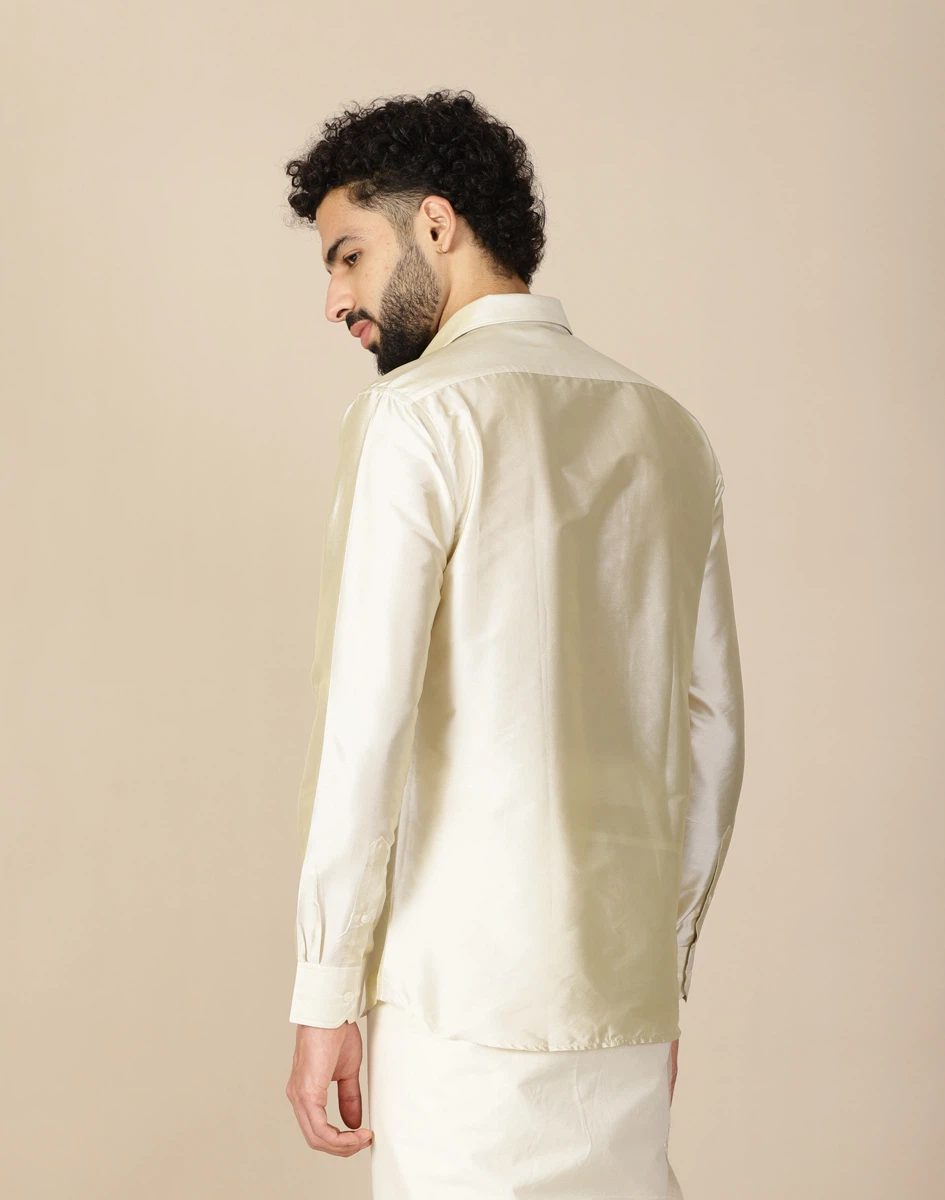 Warrior Ivory Classic Art Silk Full Sleeve Shirt (3)
