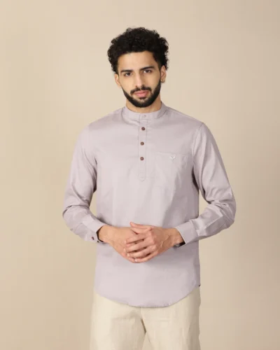 Warrior Casual Cotton Mandarin Collar Kurta